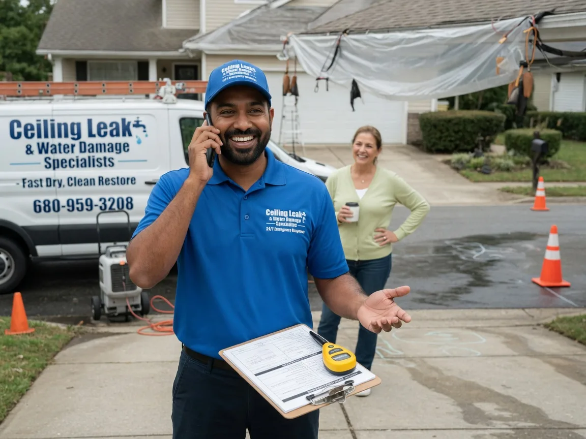 Ceiling Leak Cleanup Saint George Island, AK FAQs